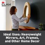 Command Large Picture Hanging Strips, Damage Free Hanging Picture Hangers, No Tools Wall Hanging Strips for Living Spaces, 14 White Adhesive Strip Pairs(28 Command Strips) - Image 7